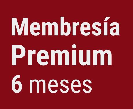 Membresía Premium 6 meses